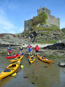 Scotland-Coast-Sea-Kayaking in the Sound of Arisag